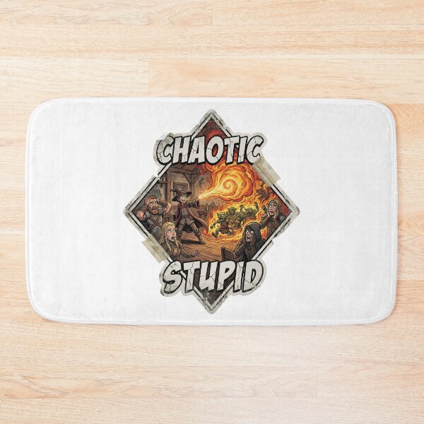 Item preview, Chaotic Stupid Fireball Tavern Disaster Colorful Art designed and sold by Fenay Designs.