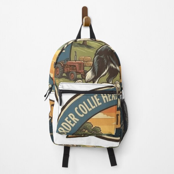 Item preview, Border Collie Herding Squad - Vintage Farmstead Crew Life Club designed and sold by FarDesign.