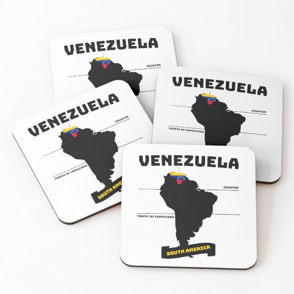 Item preview, Venezuela Map Equator South America designed and sold by HYPNK.