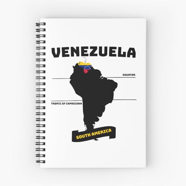 Item preview, Venezuela Map Equator South America designed and sold by HYPNK.