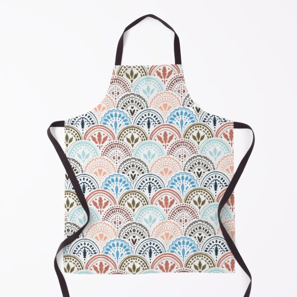 Item preview, Pastel Watercolor Scallop Pattern— light and airy designed and sold by Sharuss.