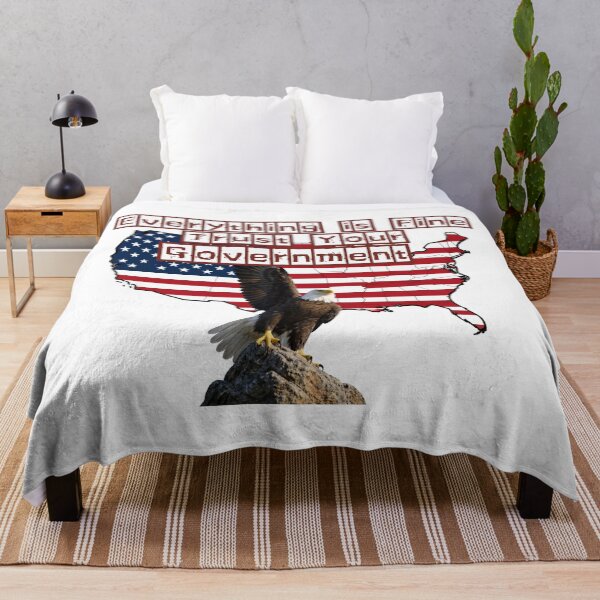 Item preview, Everything is Fine Trust Your Government Political designed and sold by Jusiasw.