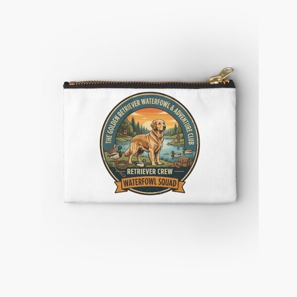 Item preview, Golden Retriever Waterfowl & Adventure Club - Vintage Retriever Crew Badge designed and sold by FarDesign.