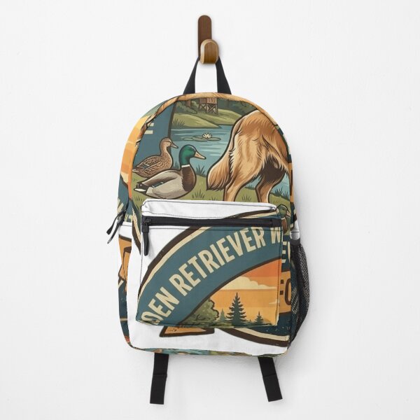 Item preview, Golden Retriever Waterfowl & Adventure Club - Vintage Retriever Crew Badge designed and sold by FarDesign.