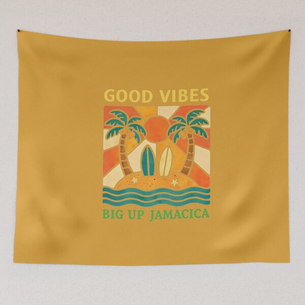 Item preview, Jamaica big up good vibes designed and sold by seahorse crossing.