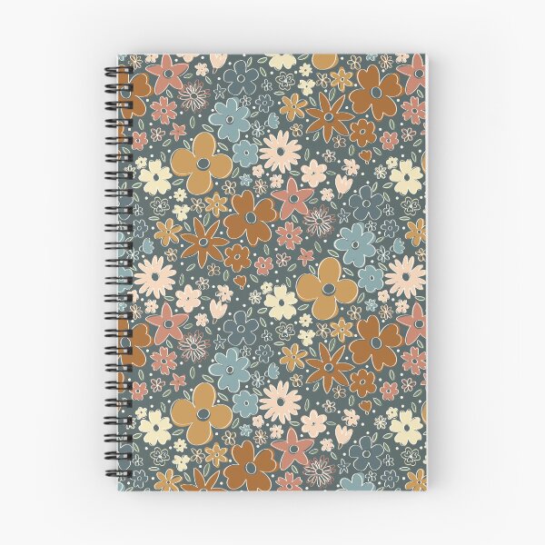 Item preview, Spring Rainbow Flower Garden (blue) designed and sold by Doodloom.