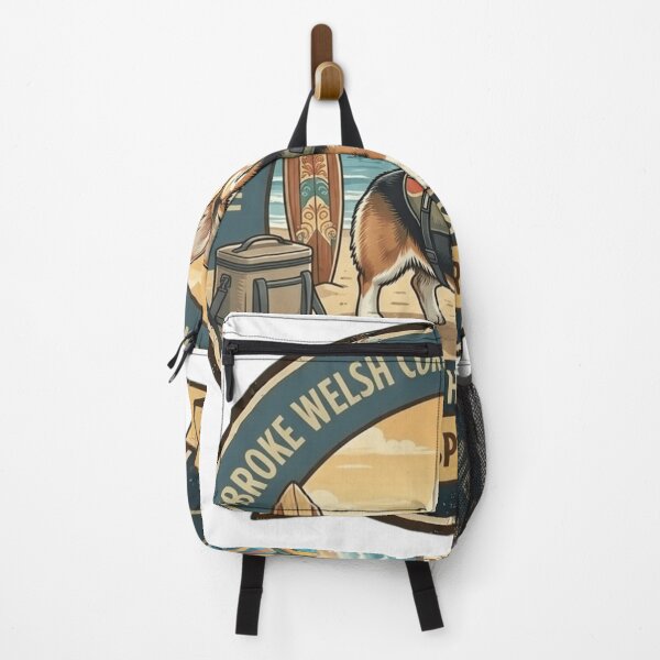 Item preview, Corgi Beach Squad - Water Sports Club Vintage Surf Badge designed and sold by FarDesign.