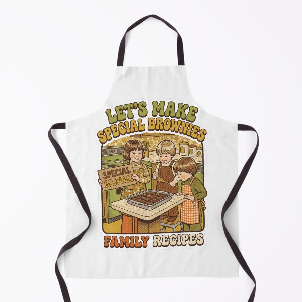 Item preview, Let's Make Special Brownies Funny Retro Kitchen designed and sold by EKHOAISTORE.
