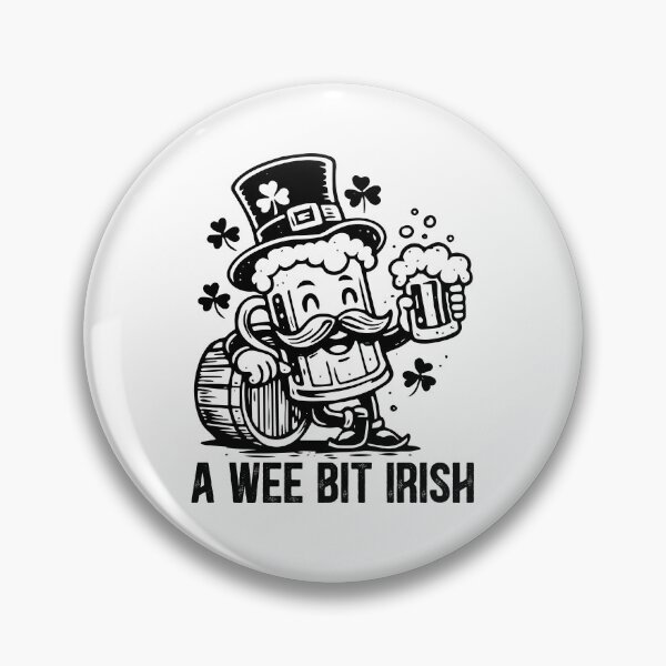 Item preview, A Wee Bit Irish - Funny St Patricks Day Drinking Humor Gift designed and sold by FuzionRaptor.