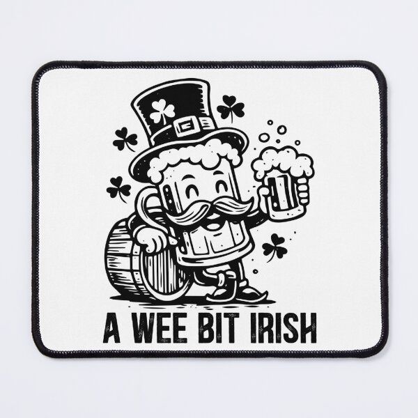 Item preview, A Wee Bit Irish - Funny St Patricks Day Drinking Humor Gift designed and sold by FuzionRaptor.