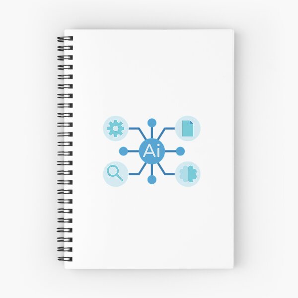 Item preview, Artificial Intelligence Technology Network Diagram designed and sold by Creatby7030.