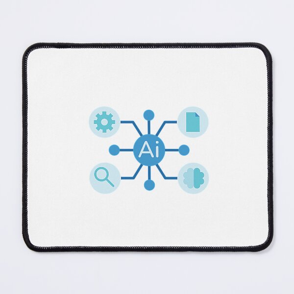 Item preview, Artificial Intelligence Technology Network Diagram designed and sold by Creatby7030.