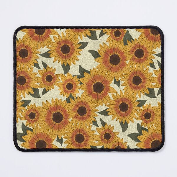 Item preview, Sunburst Sunflowers (white) designed and sold by Doodloom.