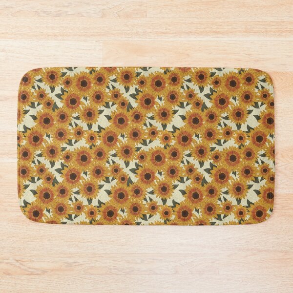 Item preview, Sunburst Sunflowers (white) designed and sold by Doodloom.