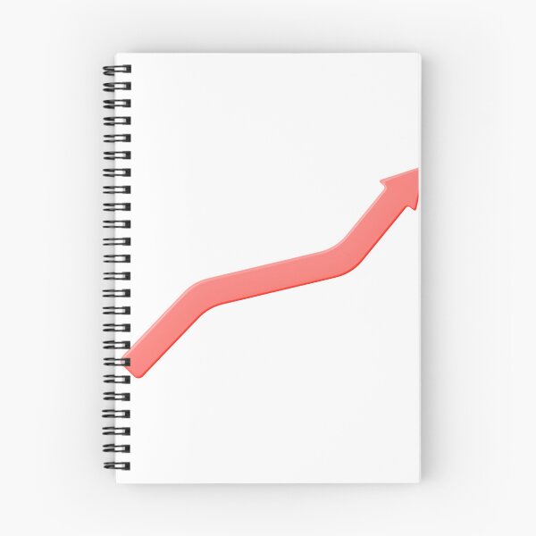 Item preview, Red Upward Trending Business Growth Arrow designed and sold by Creatby7030.