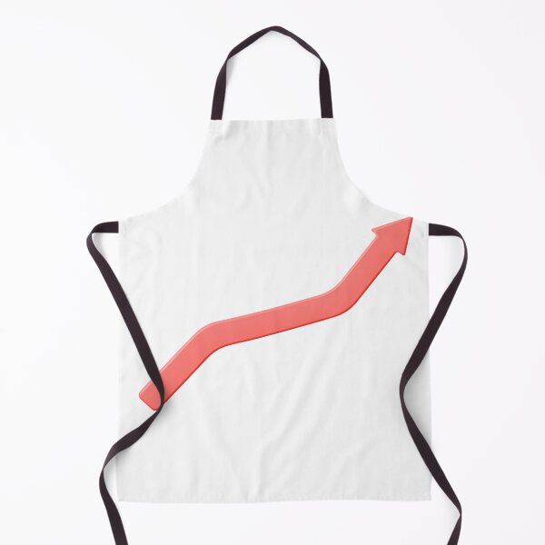 Item preview, Red Upward Trending Business Growth Arrow designed and sold by Creatby7030.