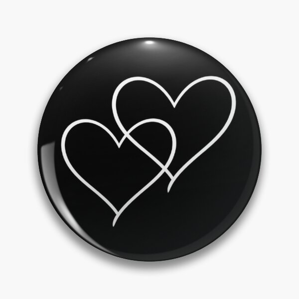 Item preview, Minimal Two Hearts Connected Line Art Valentines Day Gift Continuous Line Heart Outline Romantic Couple Design designed and sold by OnPointOutfits.