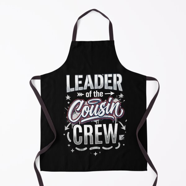 Item preview, Leader of the Cousin Crew Shirt – Funny Family Reunion Cousins designed and sold by THREE LITTLE BEANS.
