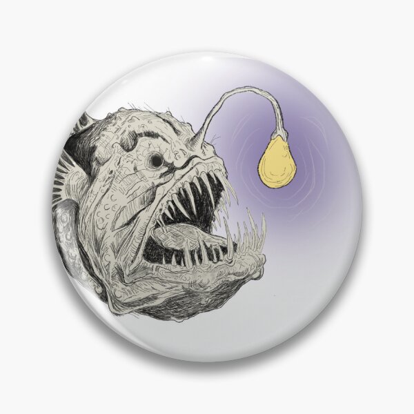 Item preview, Anglerfish with a lightbulb.  designed and sold by The Curious Cow.