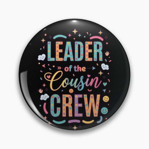 Item preview, Leader of the Cousin Crew Shirt – Funny Family Reunion Cousins designed and sold by THREE LITTLE BEANS.
