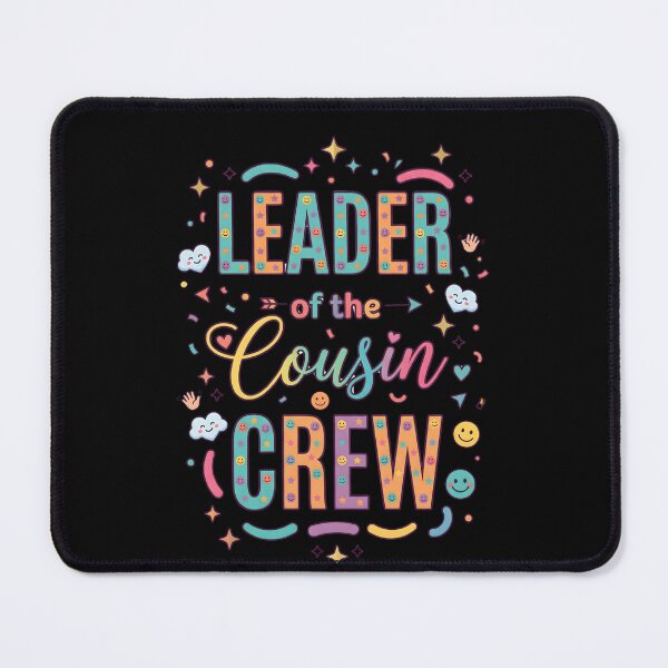 Item preview, Leader of the Cousin Crew Shirt – Funny Family Reunion Cousins designed and sold by THREE LITTLE BEANS.