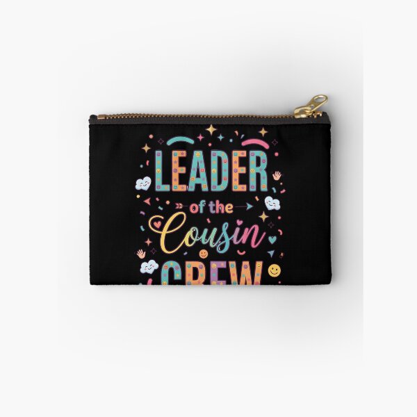 Item preview, Leader of the Cousin Crew Shirt – Funny Family Reunion Cousins designed and sold by THREE LITTLE BEANS.