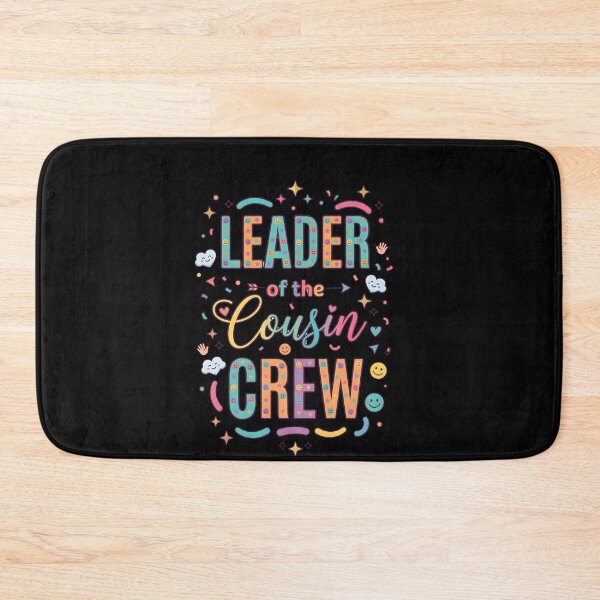 Item preview, Leader of the Cousin Crew Shirt – Funny Family Reunion Cousins designed and sold by THREE LITTLE BEANS.