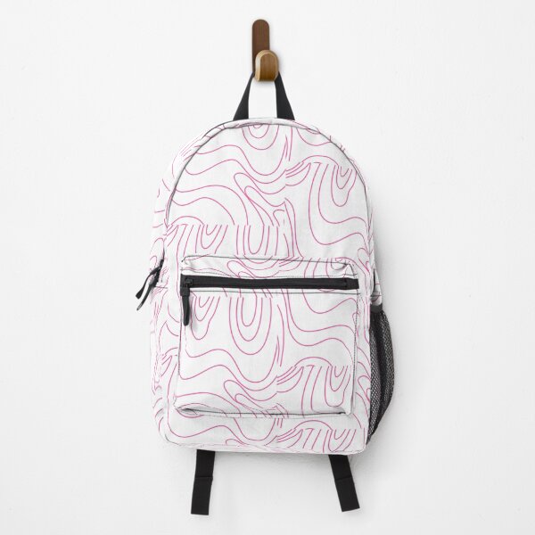 Item preview, Pink Minimalist Abstract Fluid Line Art designed and sold by Theselinara.