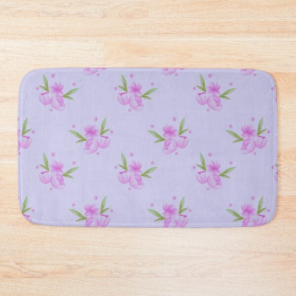 Item preview, Lilac Cherry Blossom Seamless Pattern - Minimal Sakura Floral Design designed and sold by Hikari-Suigetsu.
