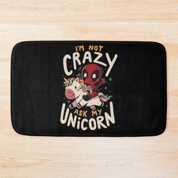 Item preview, Crazy Unicorn Rider - Sarcastic Humor Graphic designed and sold by MOFAPPAREL.