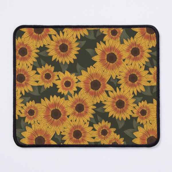 Item preview, Copy of Sunburst Sunflowers (green) designed and sold by Doodloom.