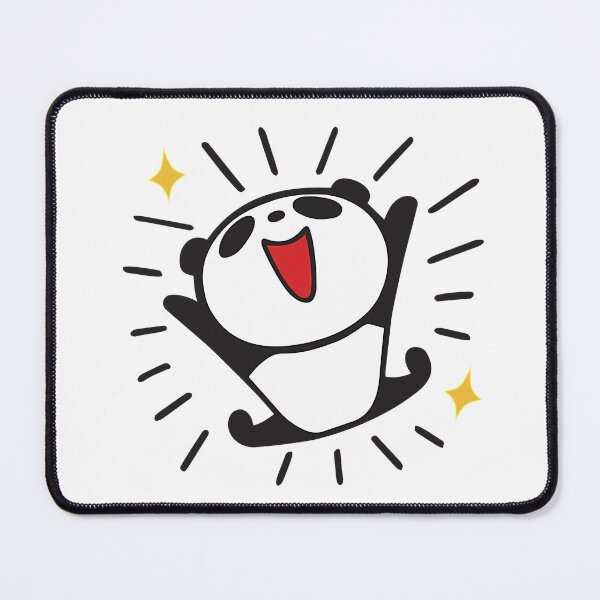 Item preview, Joyful Cartoon Panda Celebrating with Sparkles designed and sold by Creatby7030.