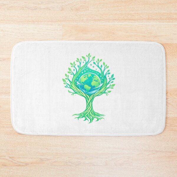 Item preview, Earth Guardian – Unique Eco Art designed and sold by LuveraxArt.