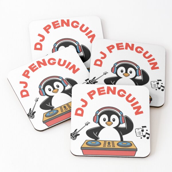 Item preview, DJ Penguin music  designed and sold by Rvdesign18.