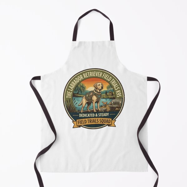 Item preview, Labrador Retriever Field Trials K9 Squad - Dedicated & Steady designed and sold by FarDesign.