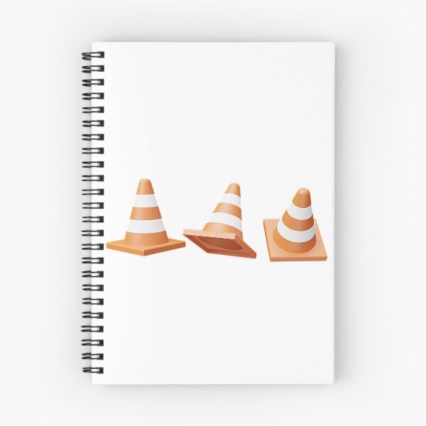 Item preview, Group of Three Orange 3D Traffic Cones designed and sold by Creatby7030.