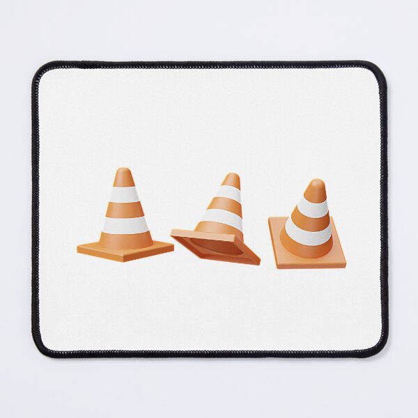 Item preview, Group of Three Orange 3D Traffic Cones designed and sold by Creatby7030.