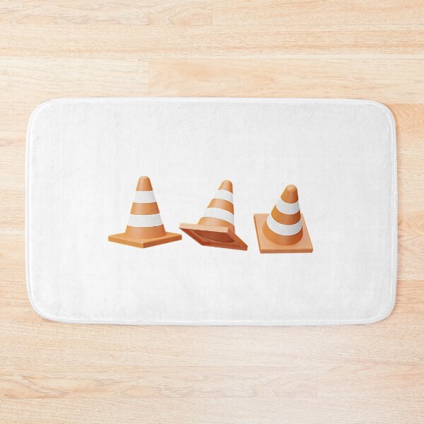 Item preview, Group of Three Orange 3D Traffic Cones designed and sold by Creatby7030.