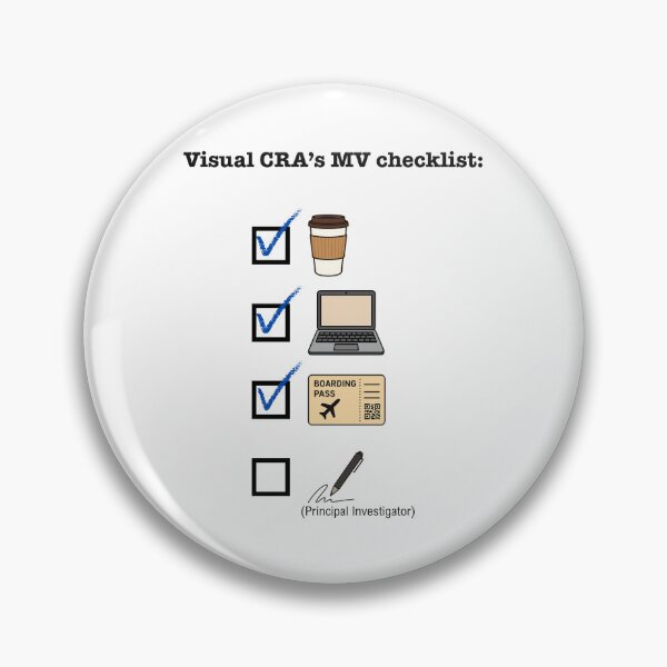 Item preview, Funny CRA - THE VISUAL CRA CHECKLIST BEFORE AN MV designed and sold by FastTrackSelect.