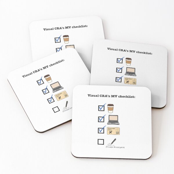 Item preview, Funny CRA - THE VISUAL CRA CHECKLIST BEFORE AN MV designed and sold by FastTrackSelect.