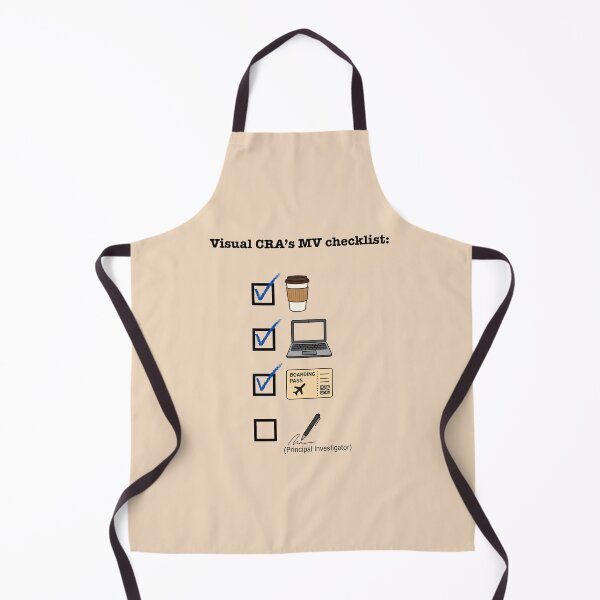 Item preview, Funny CRA - THE VISUAL CRA CHECKLIST BEFORE AN MV designed and sold by FastTrackSelect.