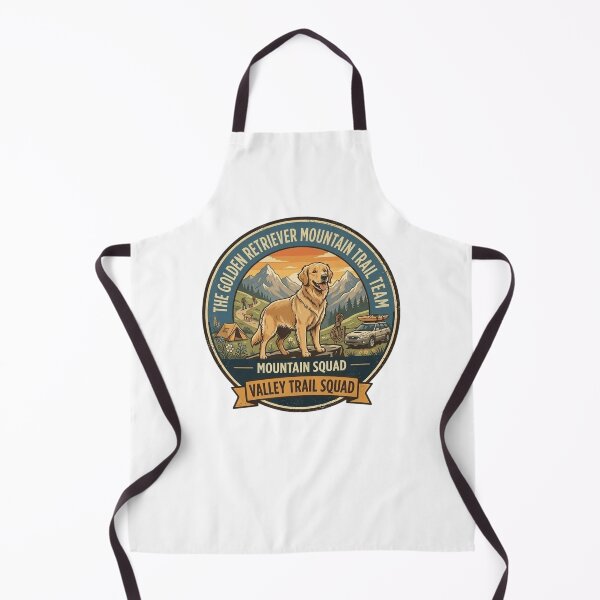 Item preview, Golden Retriever Mountain Trail Team - Valley Trail Squad Badge designed and sold by FarDesign.