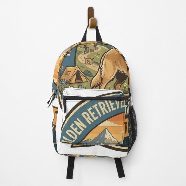 Item preview, Golden Retriever Mountain Trail Team - Valley Trail Squad Badge designed and sold by FarDesign.