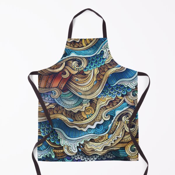 Item preview, Abstract Ocean Flow Pattern designed and sold by Aminesnip.