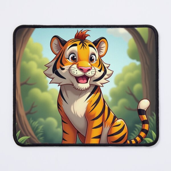 Item preview, Cartoon Tiger  designed and sold by laurakerr.