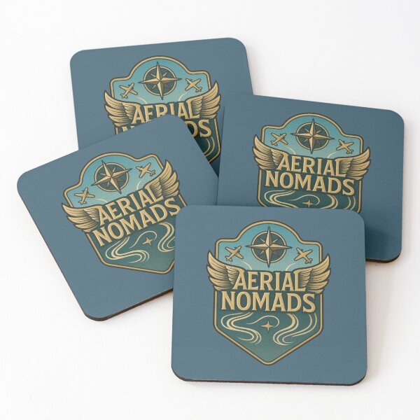 Item preview, Aerial Nomads – Pilot Design | Airplane, Flight & Aviator Enthusiast designed and sold by Typologystudios.