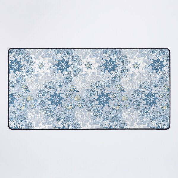 Item preview, Boho Beach Blue Mandala Garland designed and sold by kobyakov.