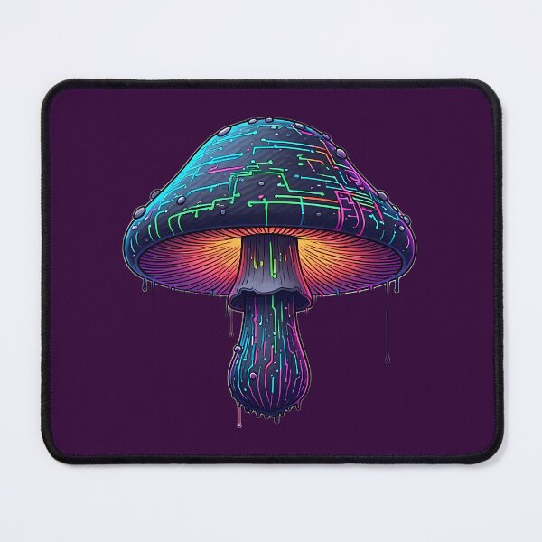 Item preview, Neon Mushroom Forest Fungi Art | Fluorou Foongai - Specimen PHY-S16q designed and sold by Aethereal Labs.