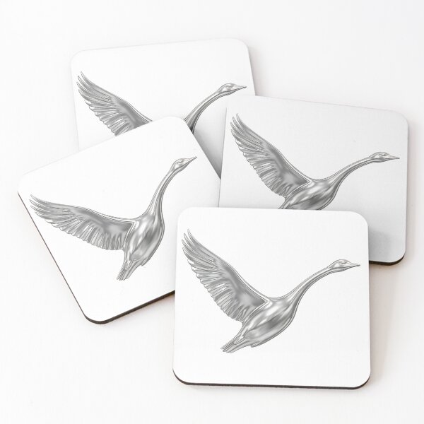Item preview, Swan | 3D Metal Art | Minimalist Art | Elegant Symbol designed and sold by CamirCreations.