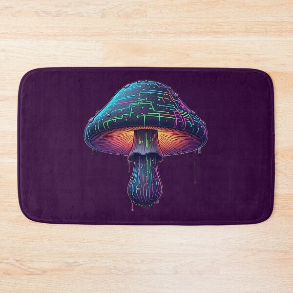Item preview, Neon Mushroom Forest Fungi Art | Fluorou Foongai - Specimen PHY-S16q designed and sold by Aethereal Labs.
